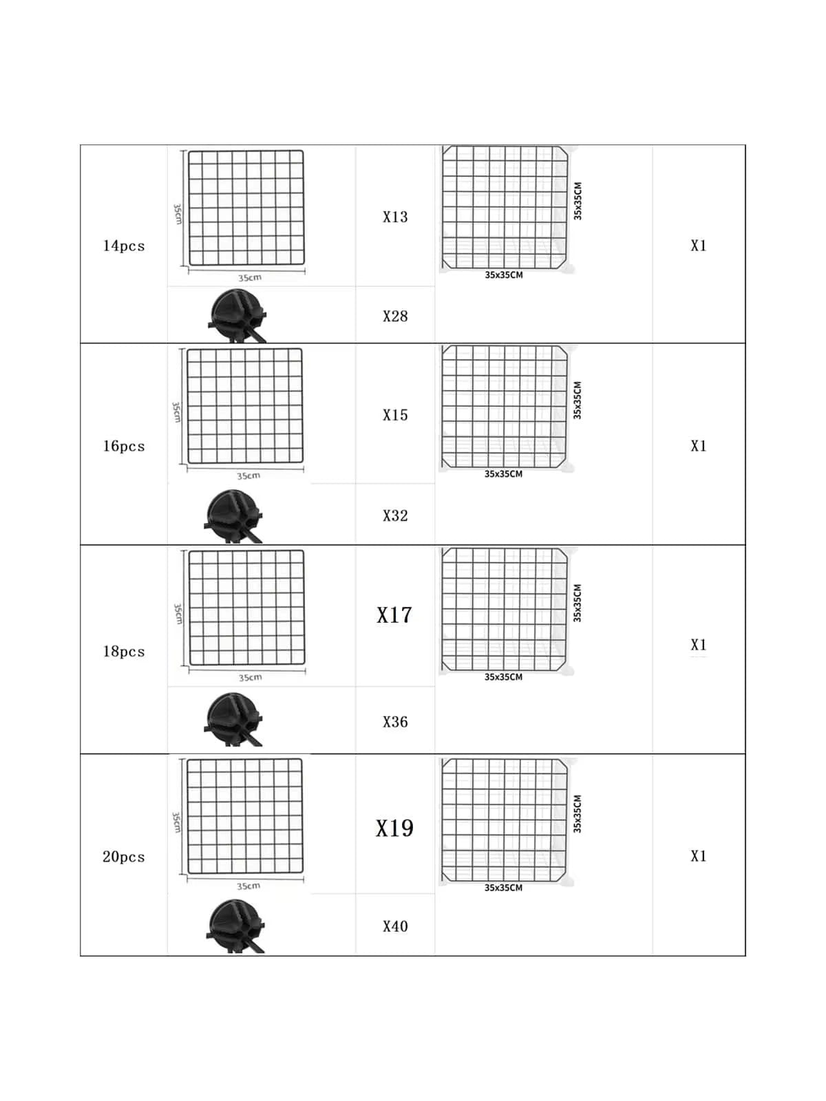 Pet Fence DIY Iron Mesh Can Be Freely Combined Cat Cage Dog Cage Hamster Cage Rabbit Cage