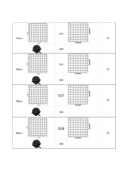Pet Fence DIY Iron Mesh Can Be Freely Combined Cat Cage Dog Cage Hamster Cage Rabbit Cage