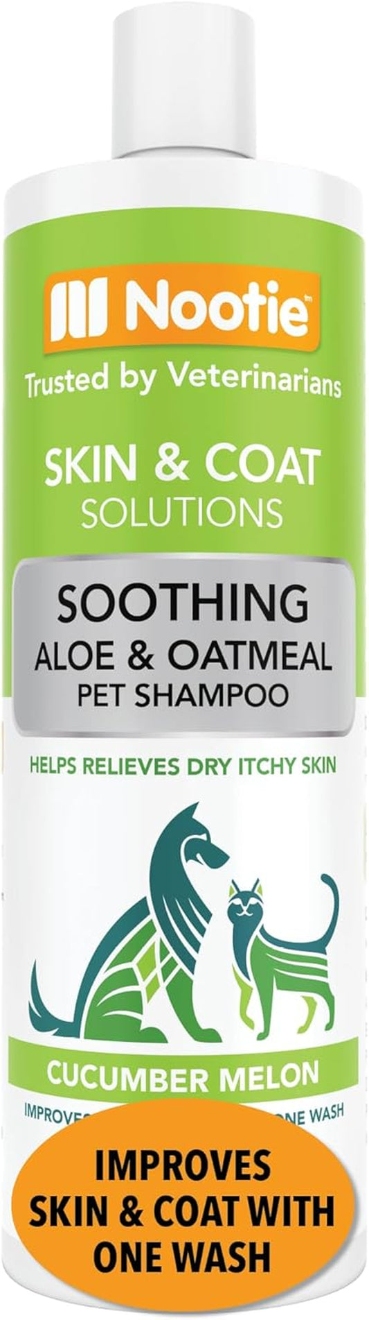 - Oatmeal Pet Shampoo for Sensitive Skin - Revitalizes Dry Skin & Coat - Natural Ingredients - Gentle Shampoo - Cleans & Conditions